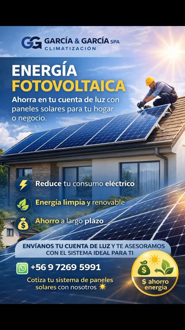 Energía fotovoltaica para tu hogar